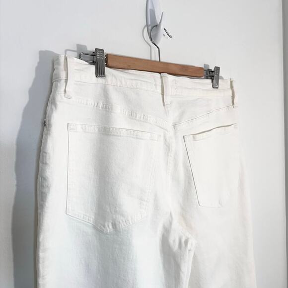 NWT Madewell The Petite Perfect Vintage Wide-Leg Crop Jean | Tile White | SZ 31P - Picture 8 of 12